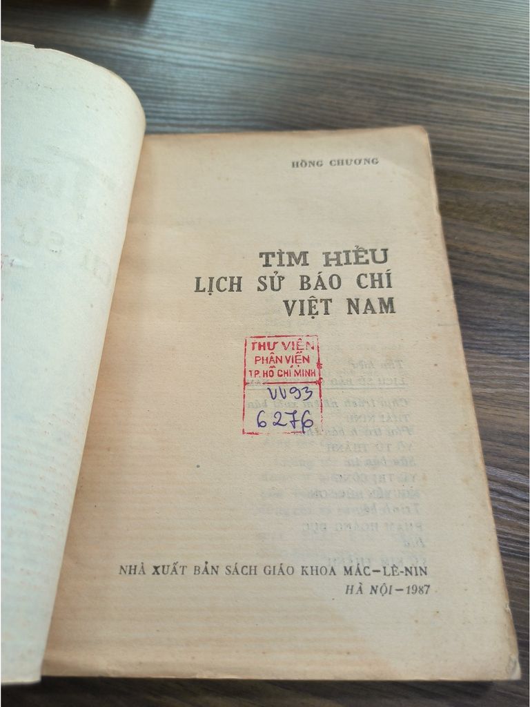  Tìm Hiểu Lịch Sử Báo Chí Việt Nam – Hồng Chương 