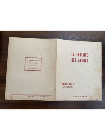  La Fontaine Des Amours - Suối Tình 