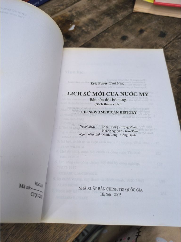  Lịch Sử Mới Của Nước Mỹ – Eric Foner 