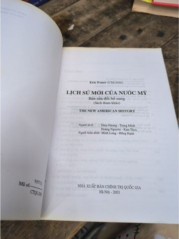 Lịch Sử Mới Của Nước Mỹ – Eric Foner 