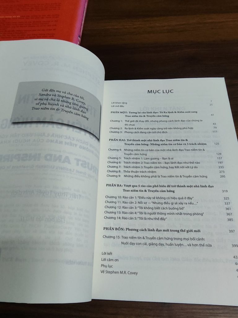  Trao Niềm Tin & Truyền Cảm Hứng – Stephen M. R. Covey 