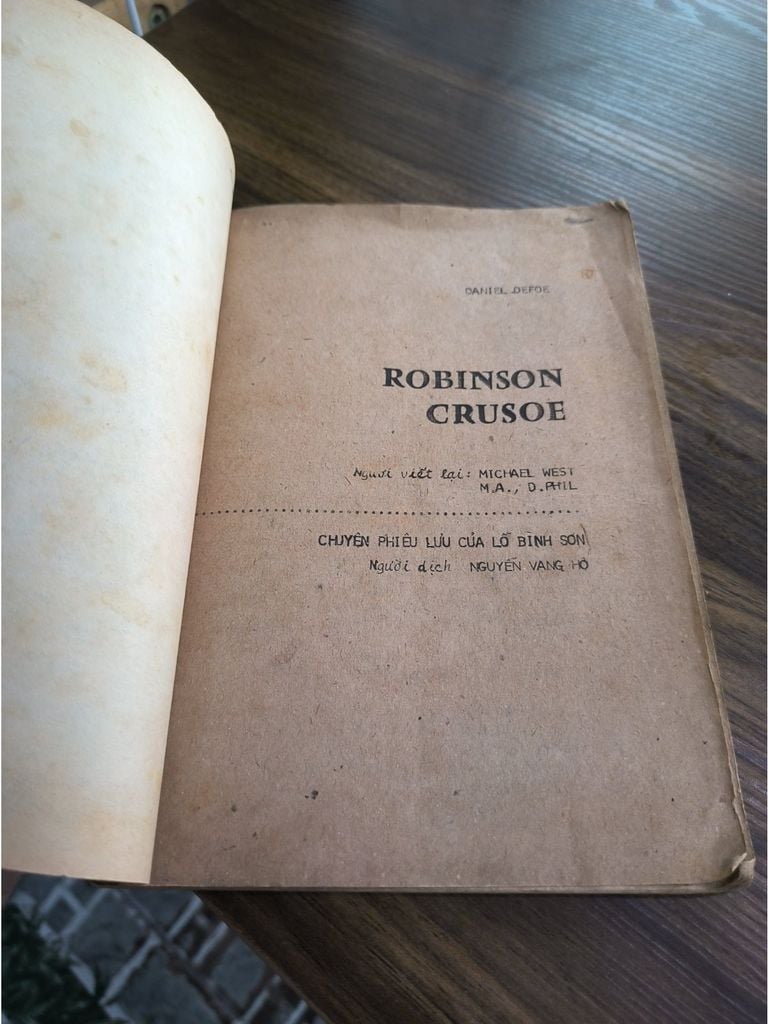  Robinson Crusoe Sách Song Ngữ – Daniel Defoe 