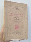  Chinh Phụ Ngâm - Đoàn Thị Điểm ( Bùi Văn Lăng Dịch Tiếng Pháp) 1943 