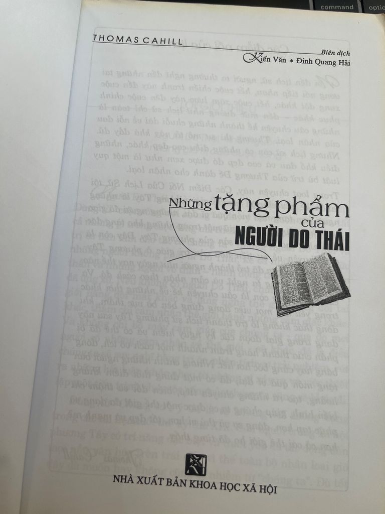  Những Tặng Phẩm Của Người Do Thái - Thomas Cahill 