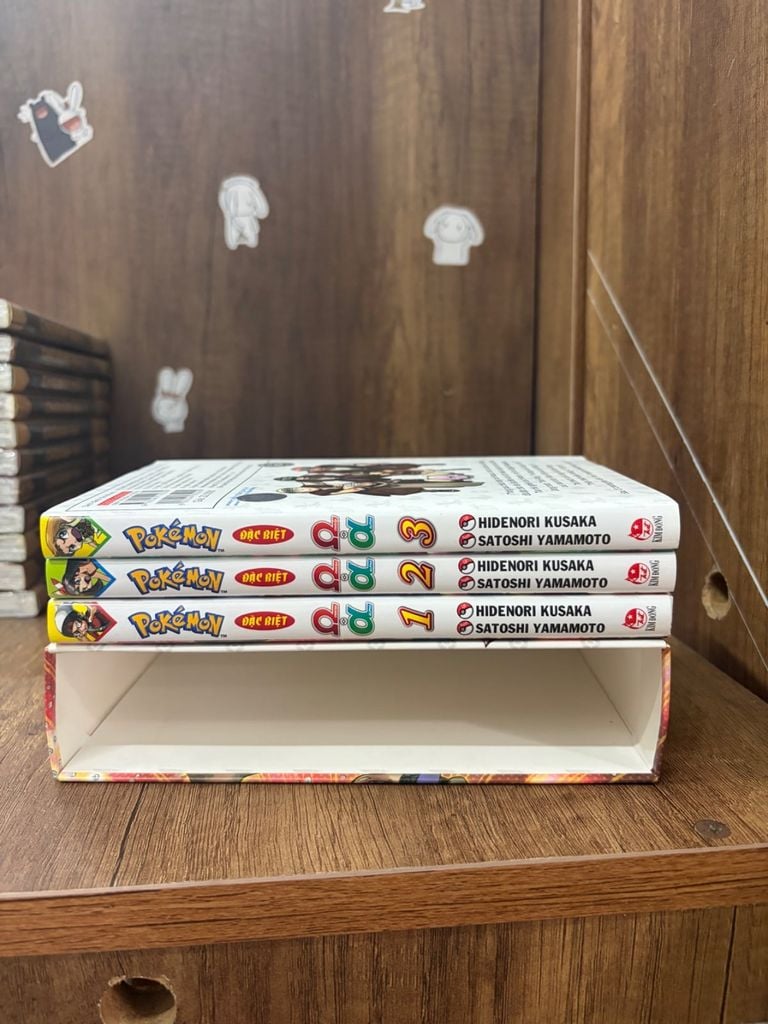  Boxset Pokémon Đặc Biệt Omega Ruby & Alpha Sapphire – Hidenori Kusaka, Satoshi Yamamoto 