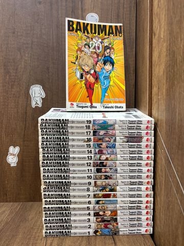  Truyện Tranh Bakuman - Giấc Mơ Hoạ Sĩ Truyện Tranh – Tsugumi Ohba, Takeshi Obata 