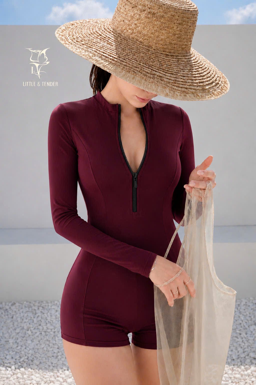 MAISON SWIMSUIT - ĐỒ BƠI 1 MẢNH LIỀN THÂN KÍN ĐÁO DÀI TAY (SALE)