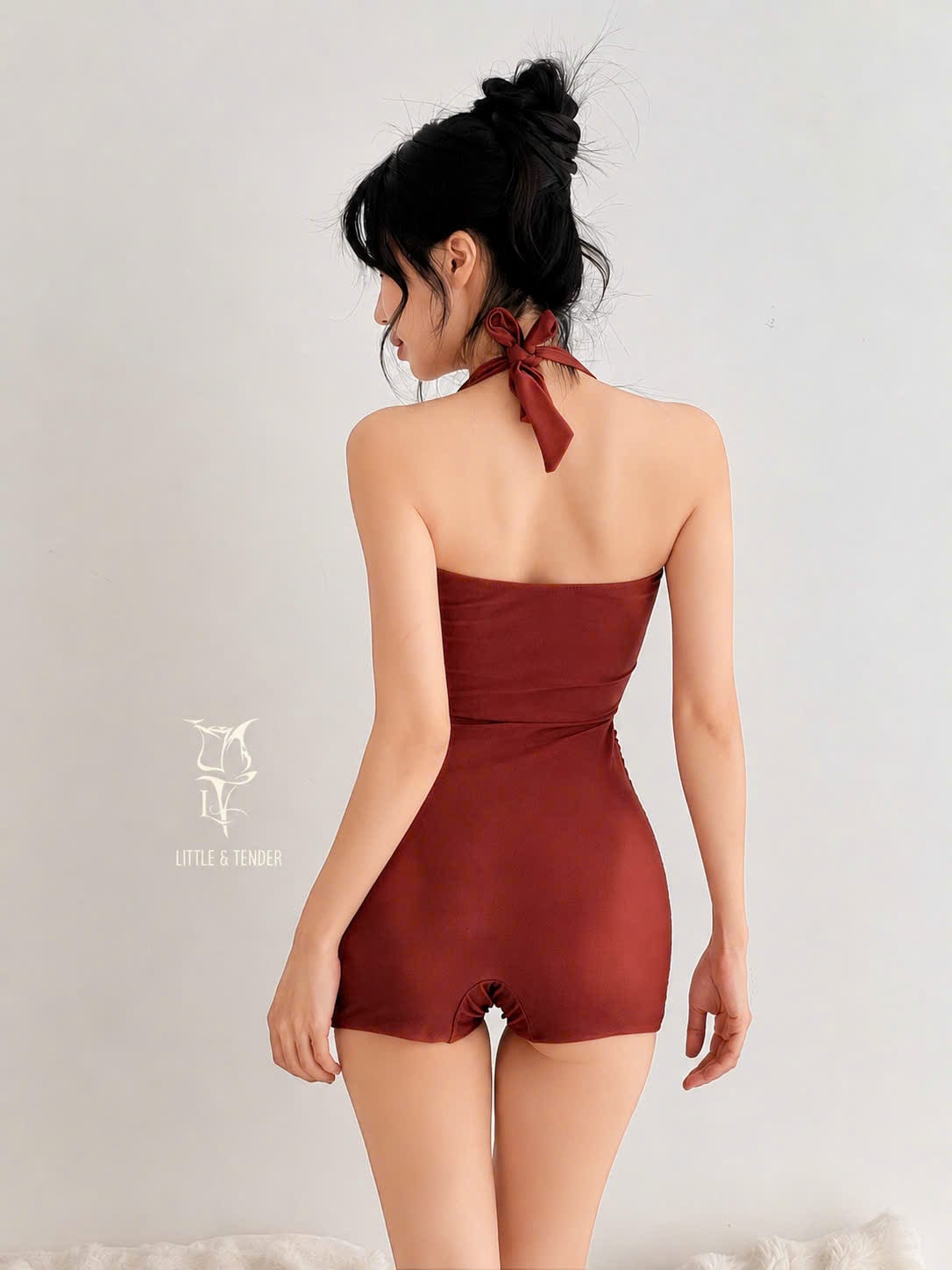 DEANES SWIMSUIT - ÁO TẮM 1 MẢNH HỌA TIẾT NƠ XINH XẮN (SALE)