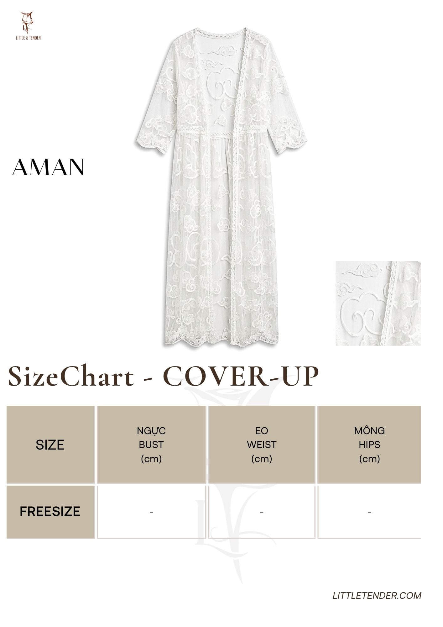 AMAN CARDIGAN - ÁO KHOÁC HOẠ TIẾT ĐÁM MÂY DÀI