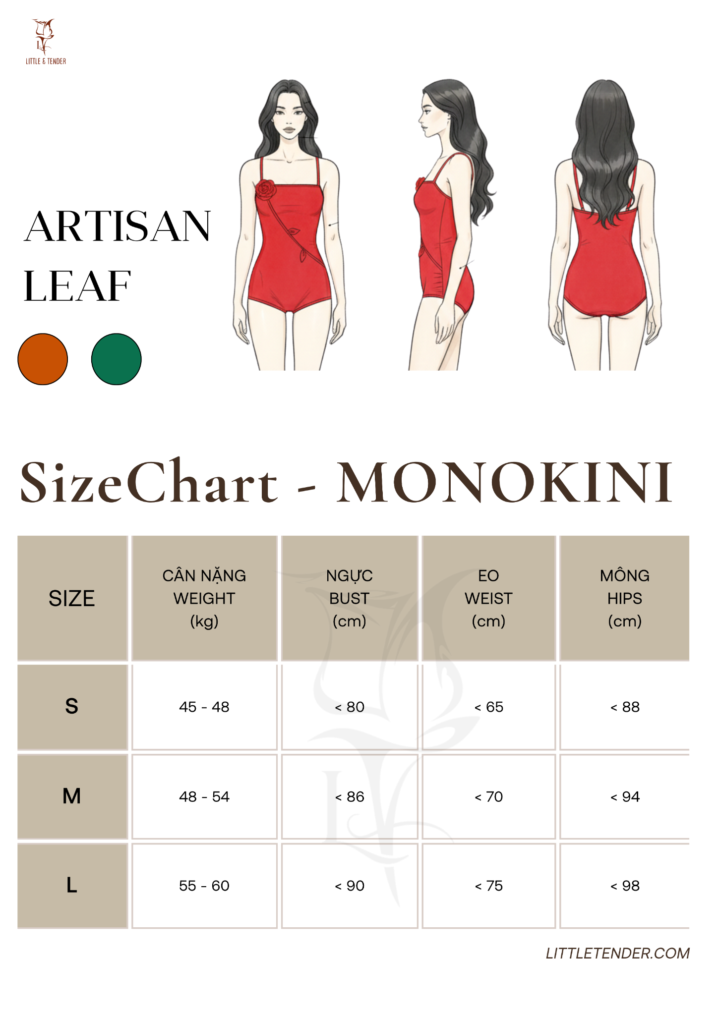 Artisan Leaf​​​​​​​ Bikini SALE - ÁO TẮM 1 MẢNH ĐÍNH LÁ THỦ CÔNG