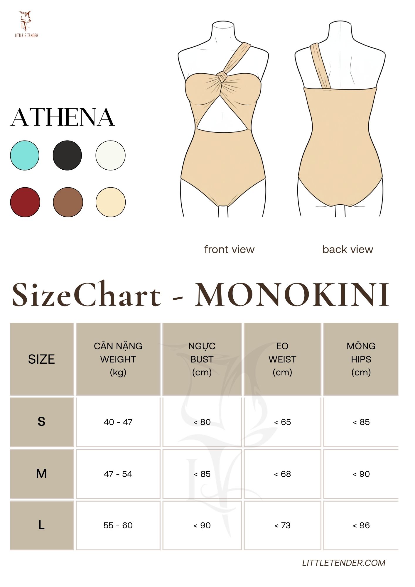 Athena Swimsuit - Áo Tắm 1 Mảnh Chéo Vai