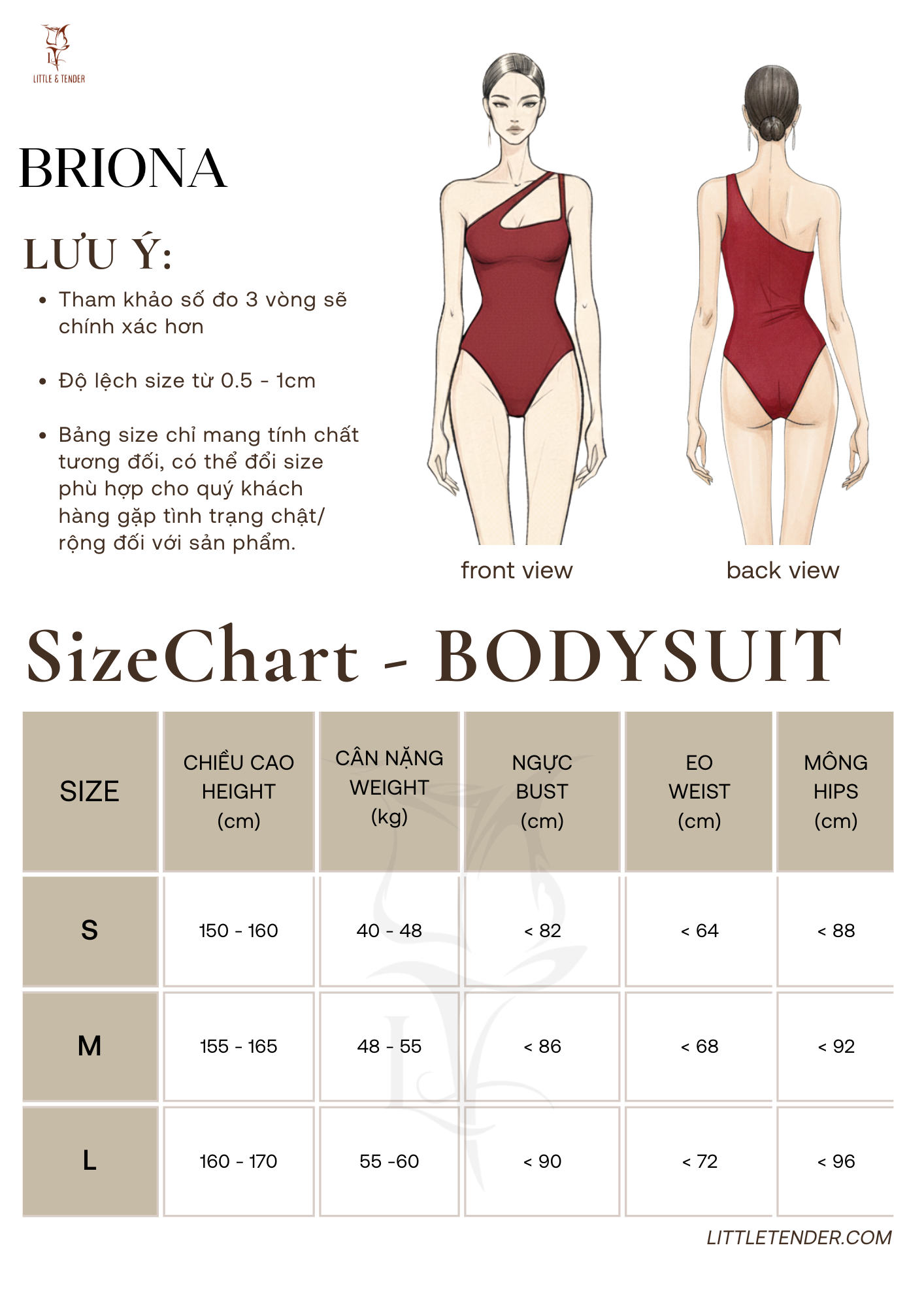 BRIONA BODYSUIT - ÁO BODYSUIT CUT OUT ĐỎ ĐÔ ĐẬM QUYẾN RŨ