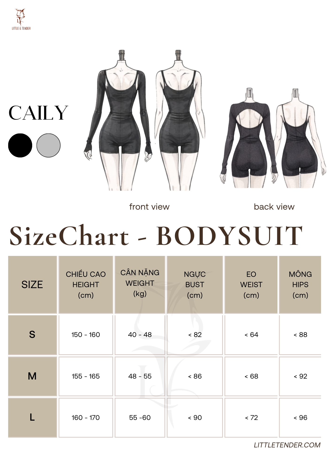 CAILY JUMPSUIT - JUMPSUIT KÈM ÁO CUTOUT LƯNG
