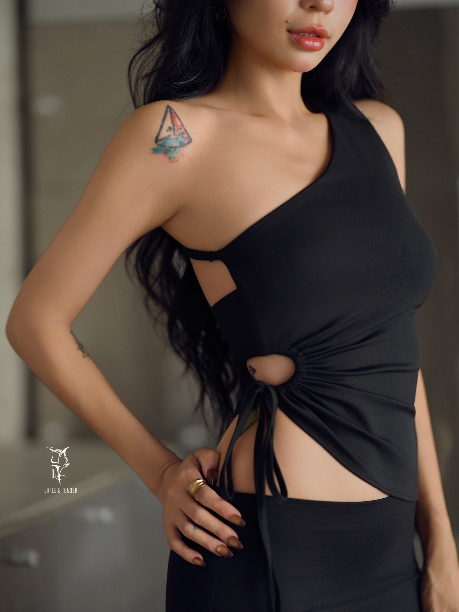 EMMA MIDI PARTY DRESS - SET ĐẦM BODY CUT OUT QUYẾN RŨ