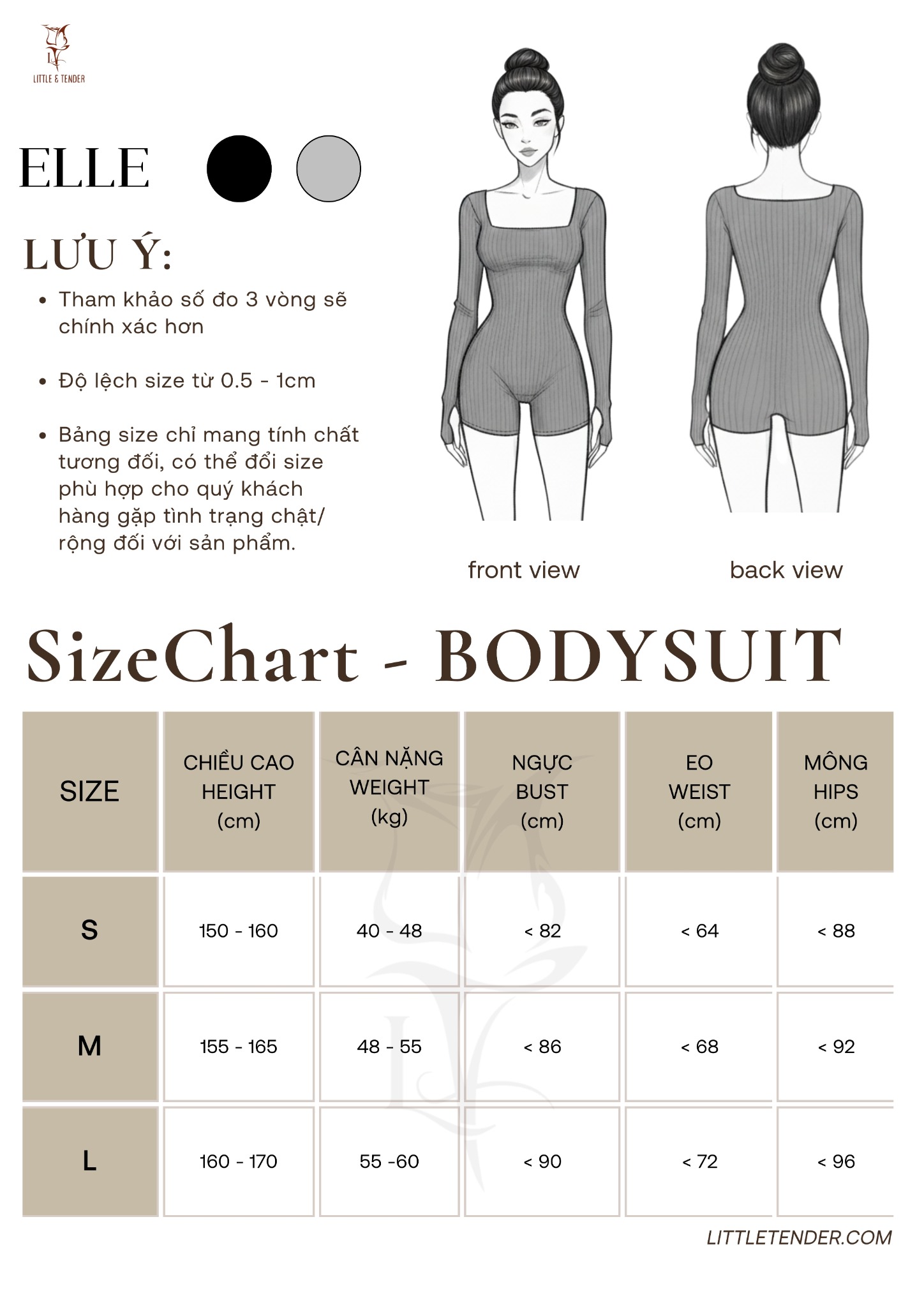 ELLE JUMPSUIT - BỘ JUMPSUIT DÀI TAY THUN GÂN CAO CẤP