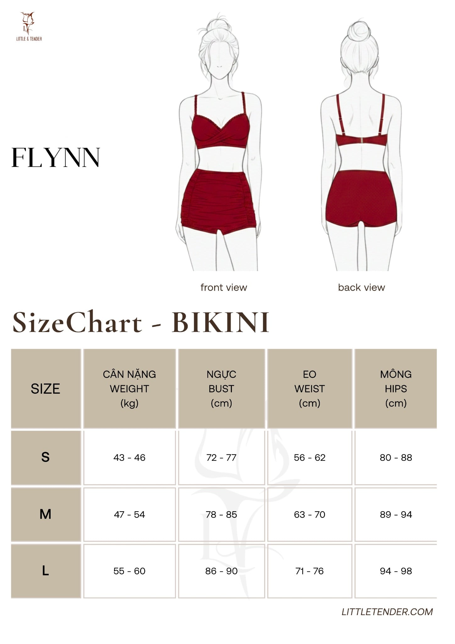 FLYNN SWIMSUIT - ÁO TẮM 2 MẢNH CÓ GỌNG HỌA TIẾT