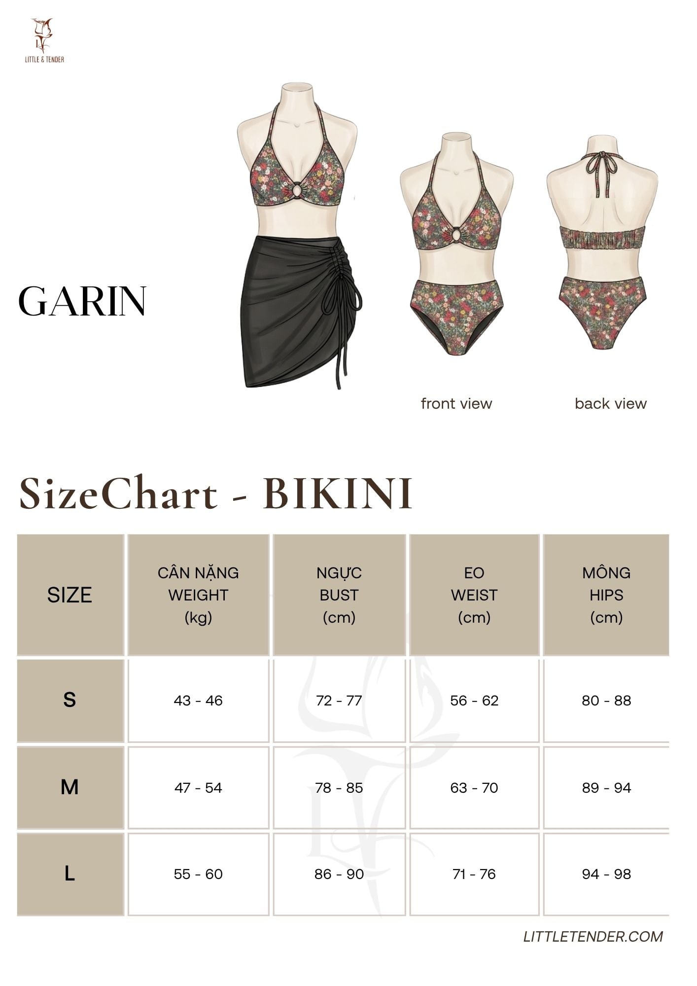 GARIN SWIMSUIT - BỘ SƯU TẬP GARIN LIMITED