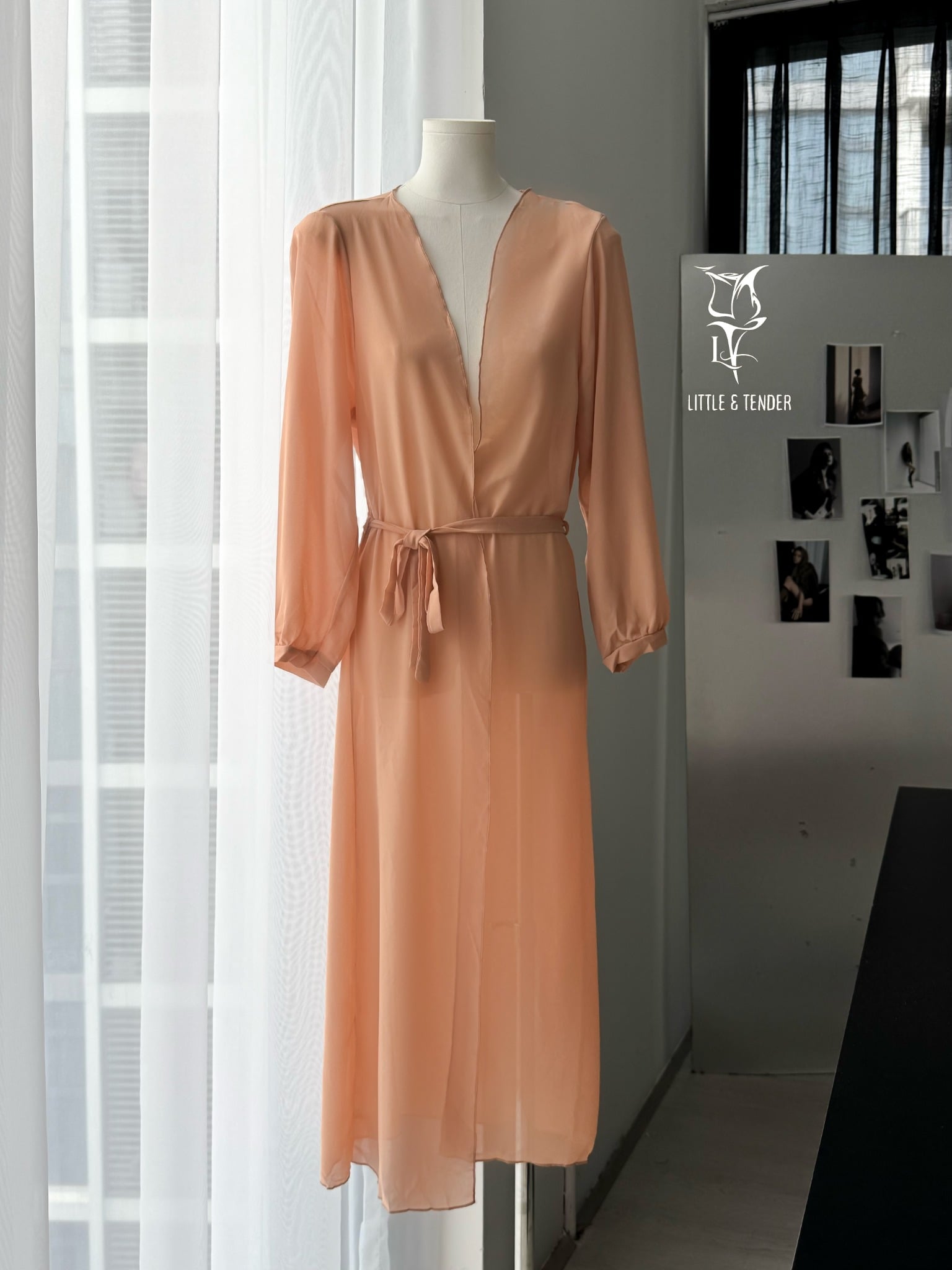 MELIN CARDIGAN - ÁO KHOÁC DÀI XUYÊN THẤU 4 MÀU