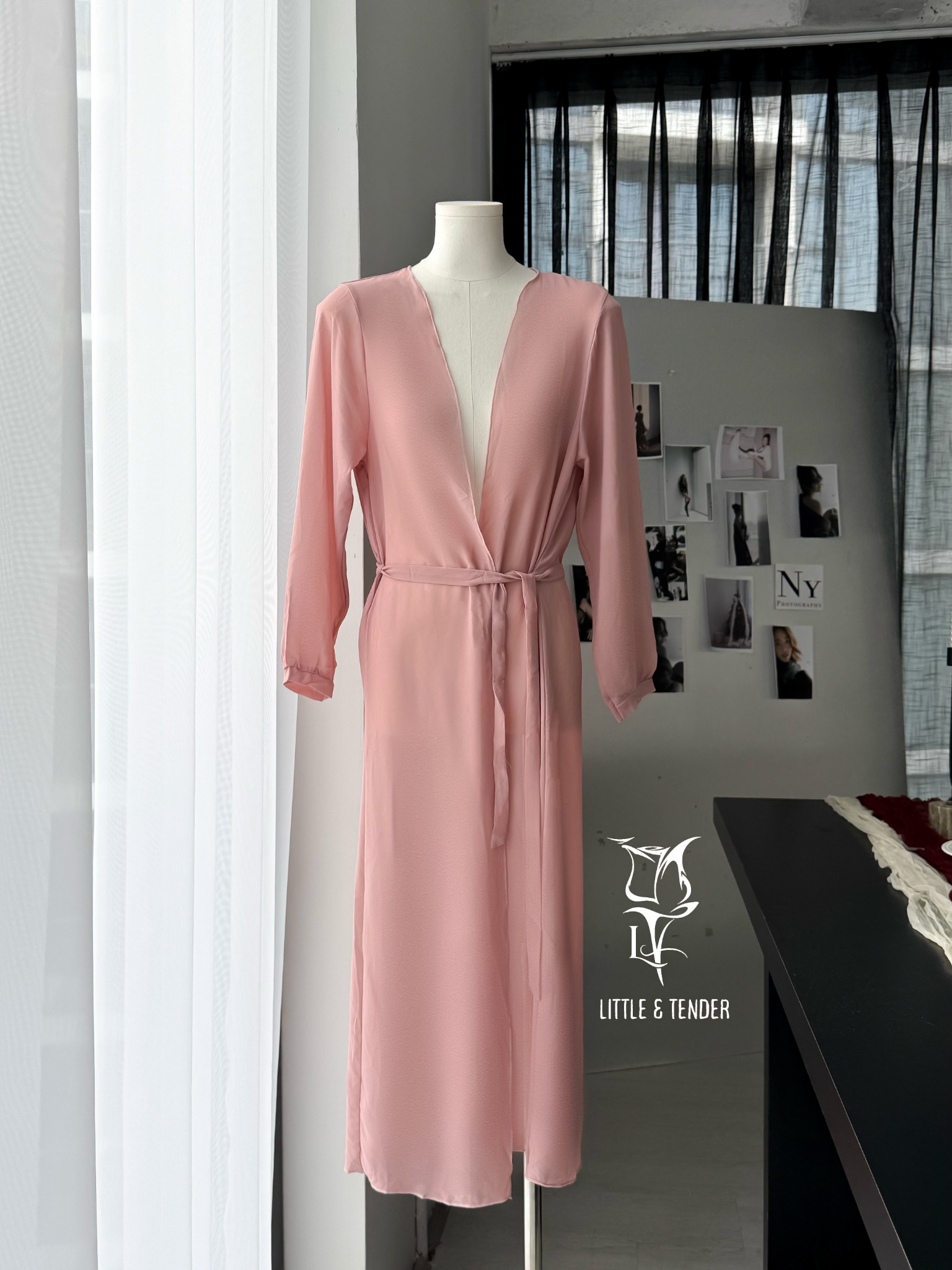 MELIN CARDIGAN - ÁO KHOÁC DÀI XUYÊN THẤU 4 MÀU