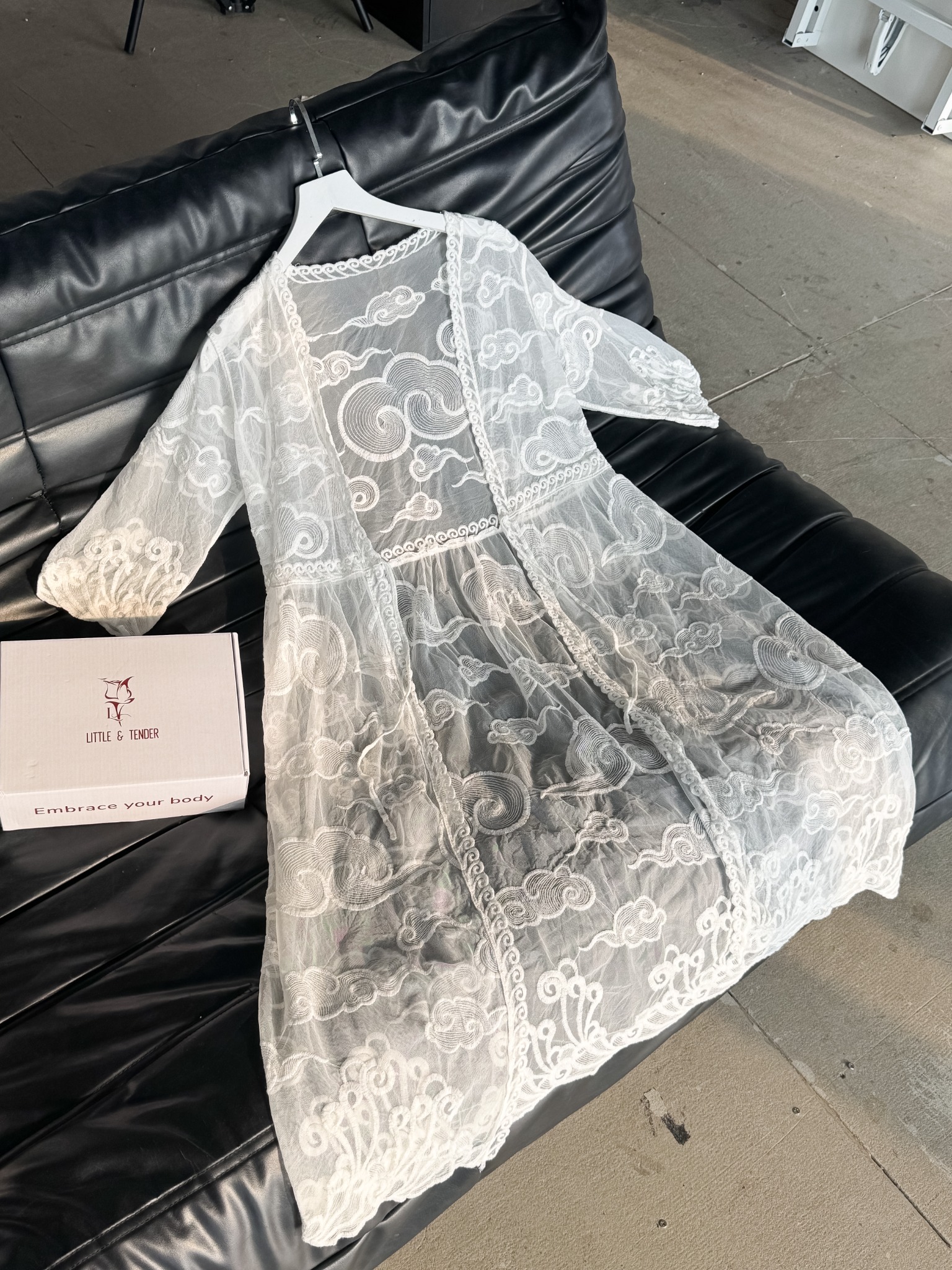 AMAN CARDIGAN - ÁO KHOÁC HOẠ TIẾT ĐÁM MÂY DÀI