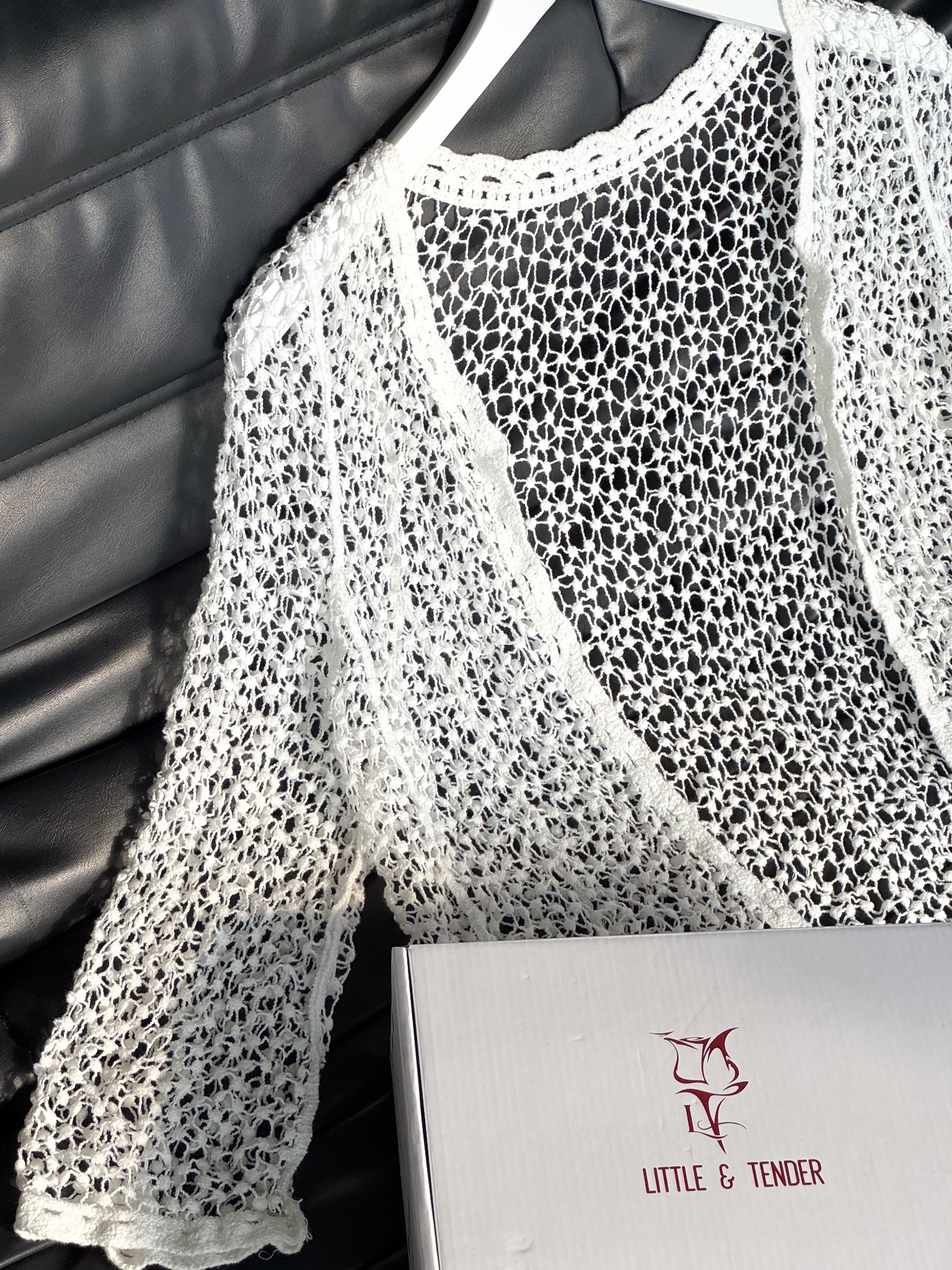 LACE CROCHET CARDIGAN - ÁO KHOÁC HỌA TIẾT HOA LITI