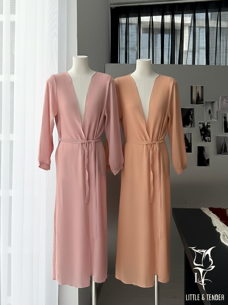 MELIN CARDIGAN - ÁO KHOÁC DÀI XUYÊN THẤU 4 MÀU