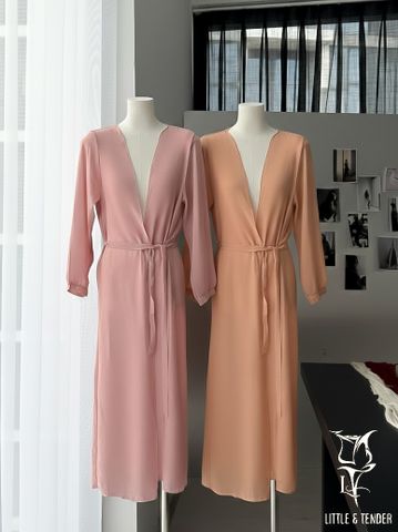 MELIN CARDIGAN - ÁO KHOÁC DÀI XUYÊN THẤU 4 MÀU