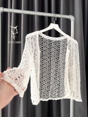 LACE CROCHET CARDIGAN - ÁO KHOÁC HỌA TIẾT HOA LITI