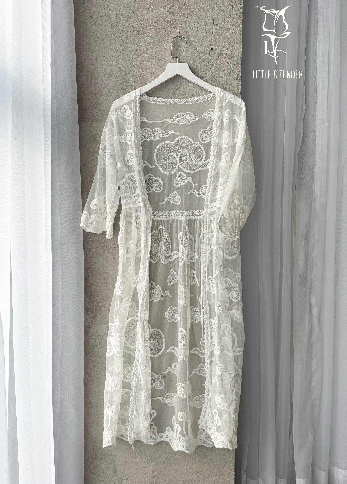 AMAN CARDIGAN - ÁO KHOÁC HOẠ TIẾT ĐÁM MÂY DÀI