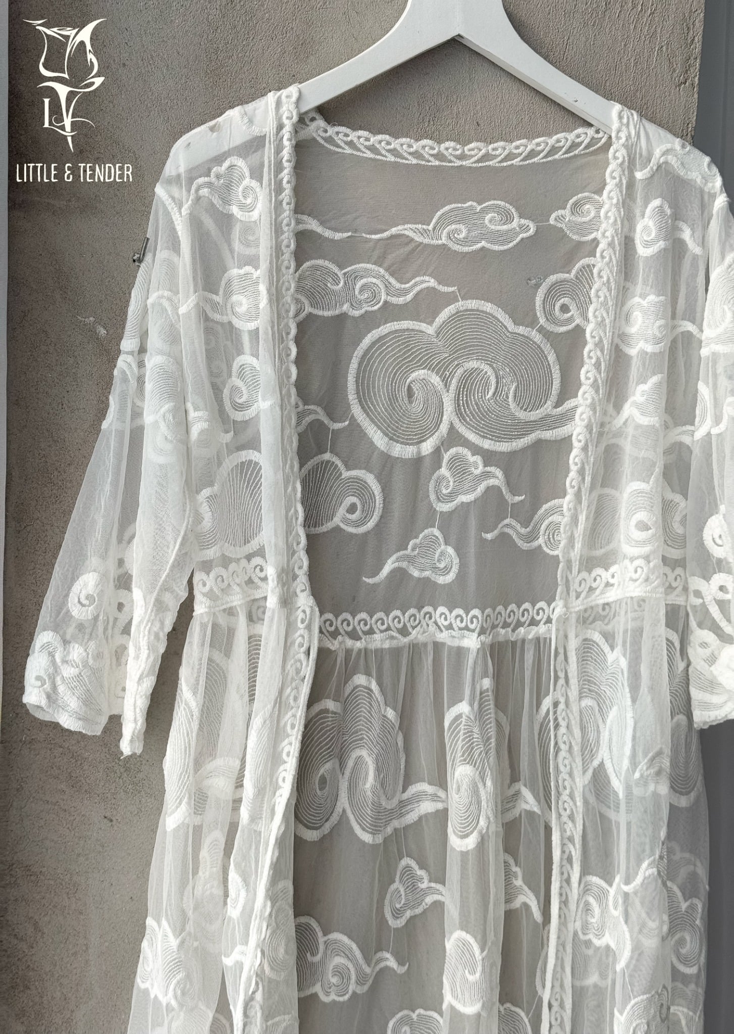 AMAN CARDIGAN - ÁO KHOÁC HOẠ TIẾT ĐÁM MÂY DÀI