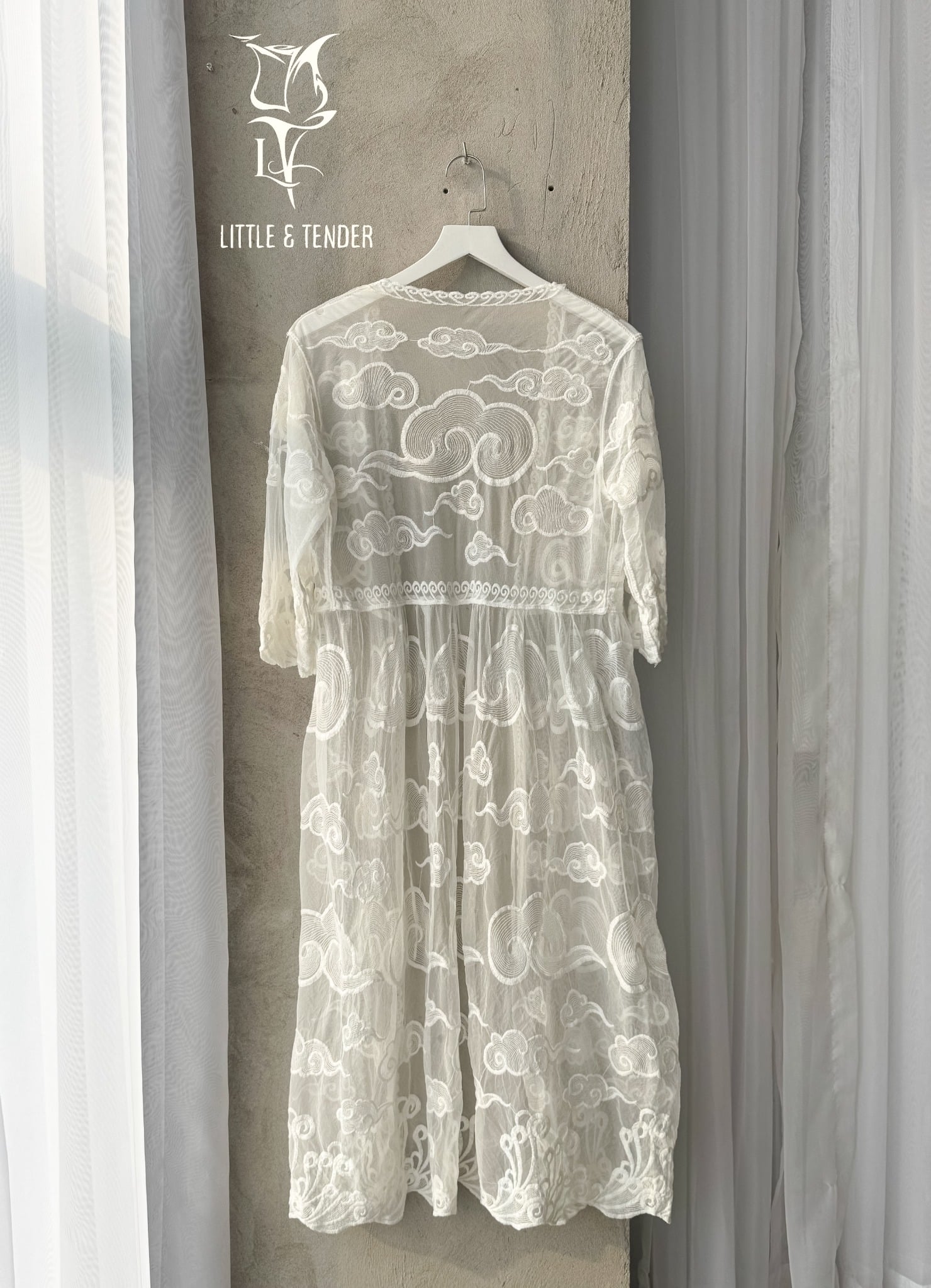 AMAN CARDIGAN - ÁO KHOÁC HOẠ TIẾT ĐÁM MÂY DÀI