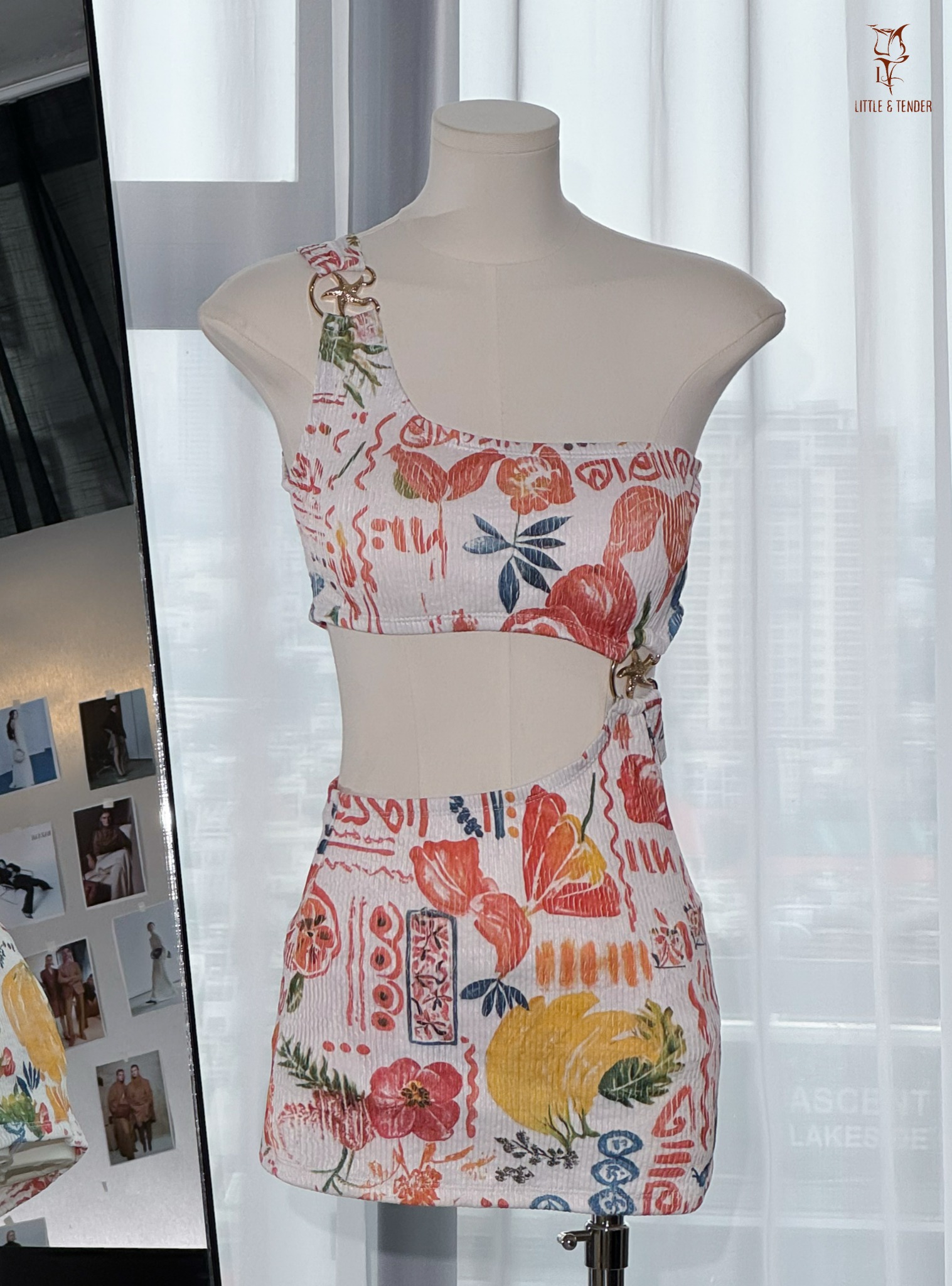 Oceva Swimsuit - Áo Tắm 1 Mảnh Váy Kèm Quần Chip -  Họa Tiết Độc Quyền