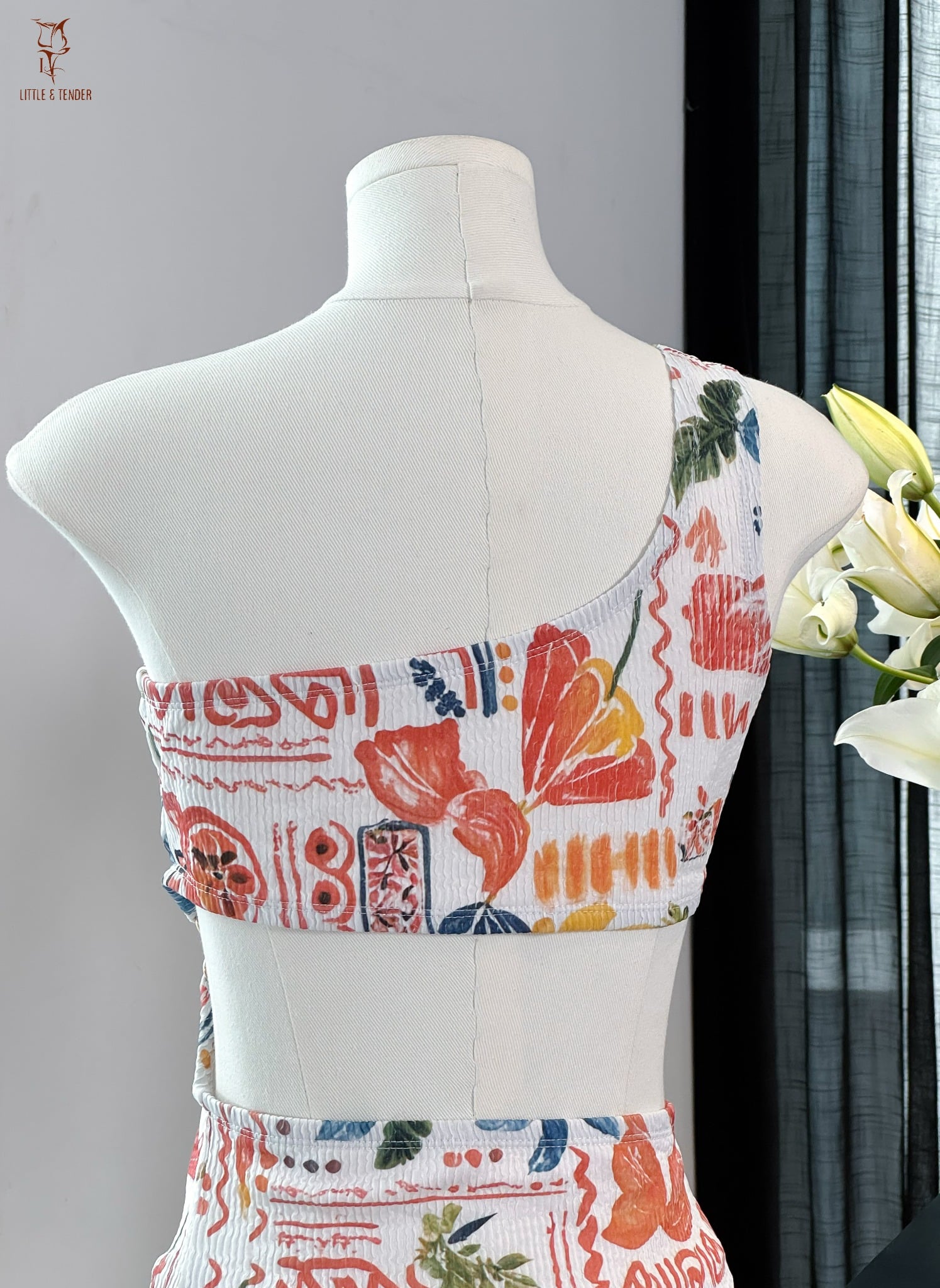 Oceva Swimsuit - Áo Tắm 1 Mảnh Váy Kèm Quần Chip -  Họa Tiết Độc Quyền