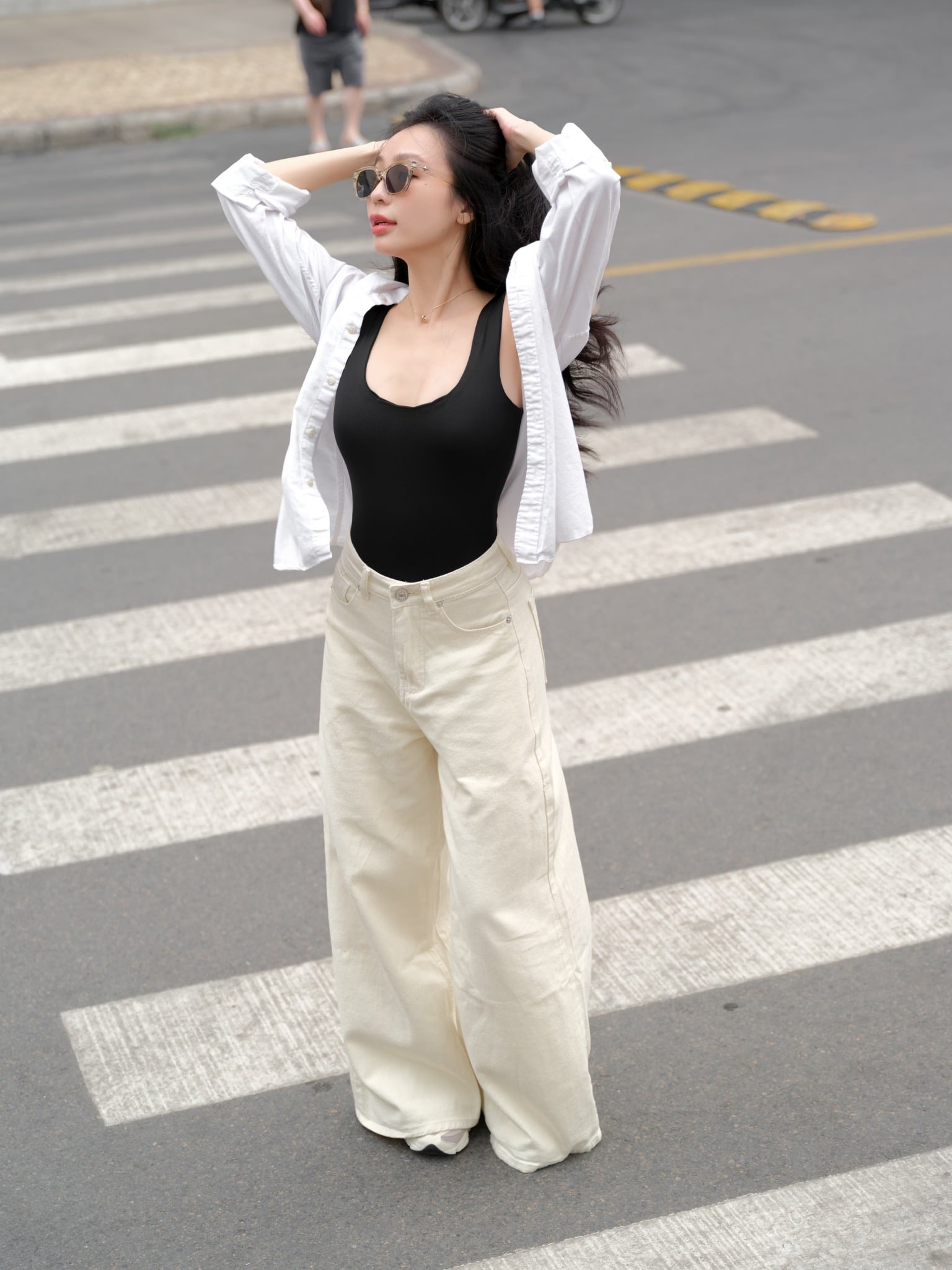 SIREN BODYSUIT -  BODYSUIT BA LỖ CỔ U SEXY