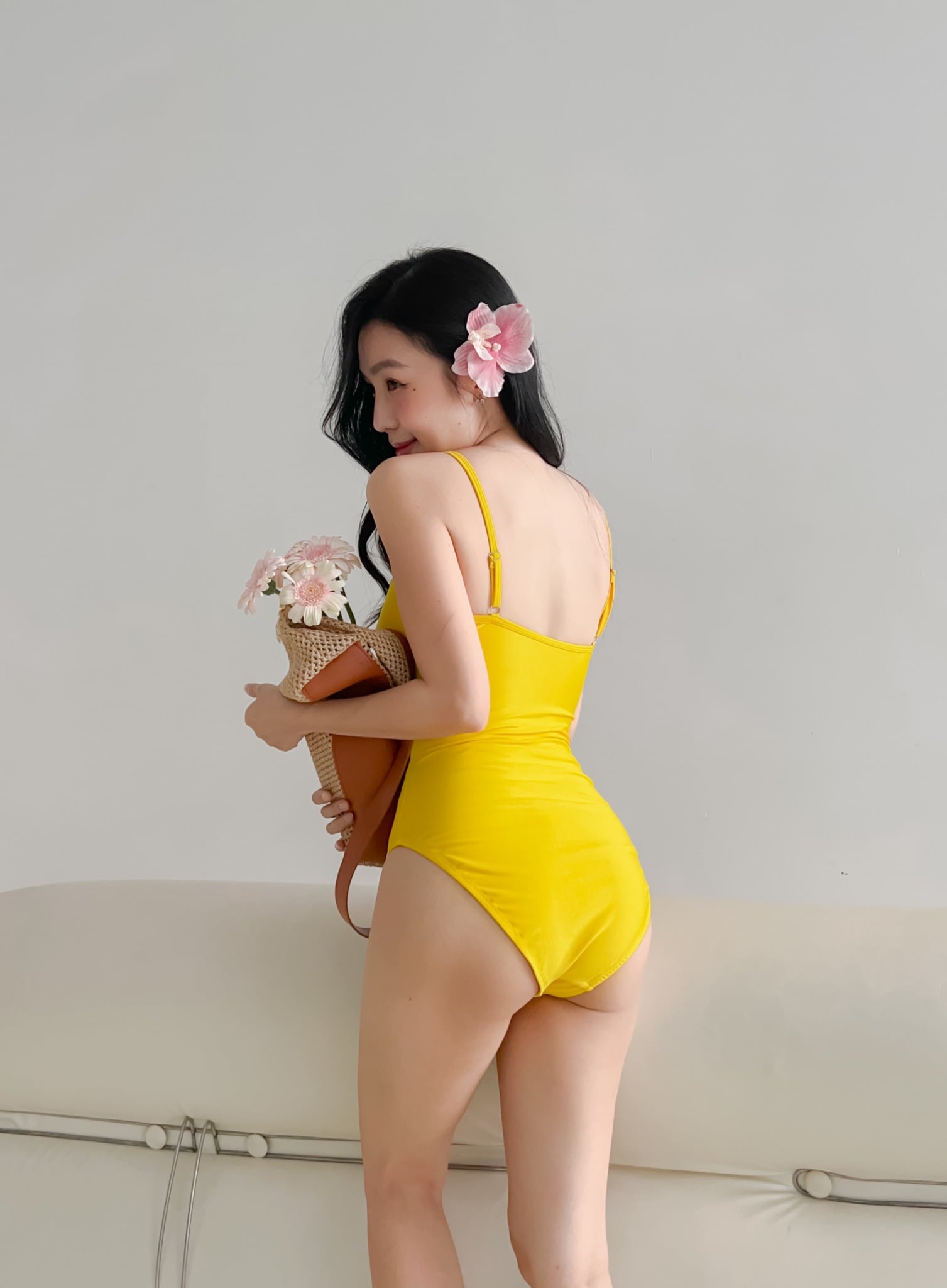 Elysa Swimsuit - Áo Tắm 1 Mảnh Cutout Khuyên Chữ U