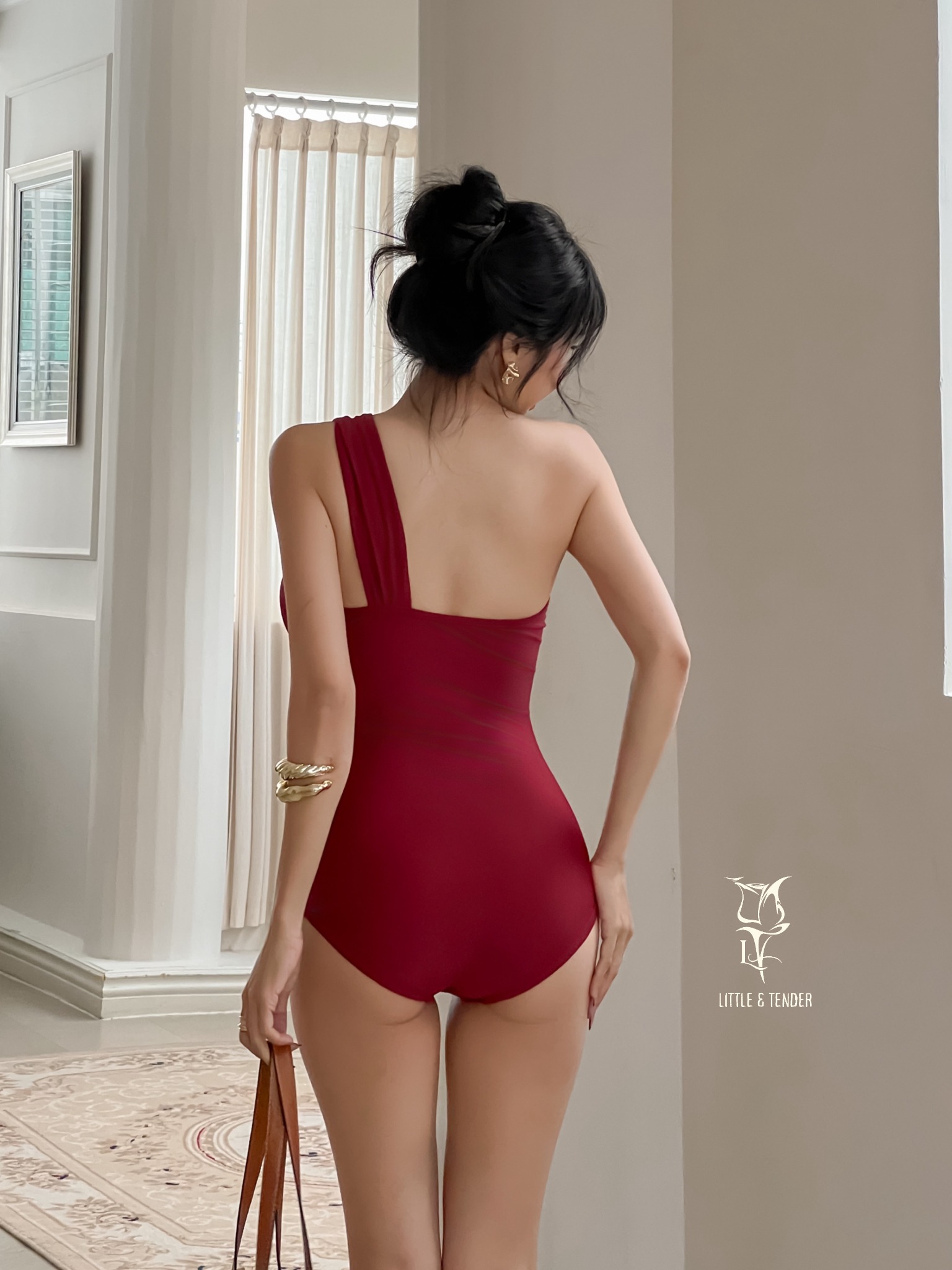 Athena Swimsuit - Áo Tắm 1 Mảnh Chéo Vai