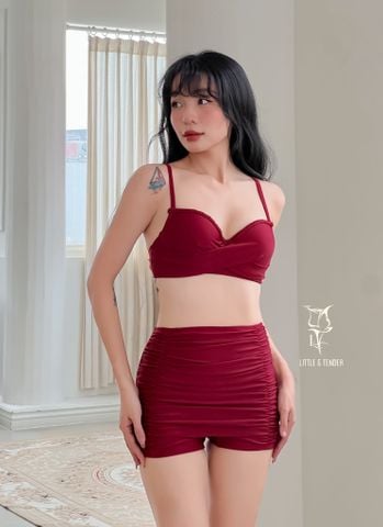 FLYNN SWIMSUIT - ÁO TẮM 2 MẢNH CÓ GỌNG HỌA TIẾT