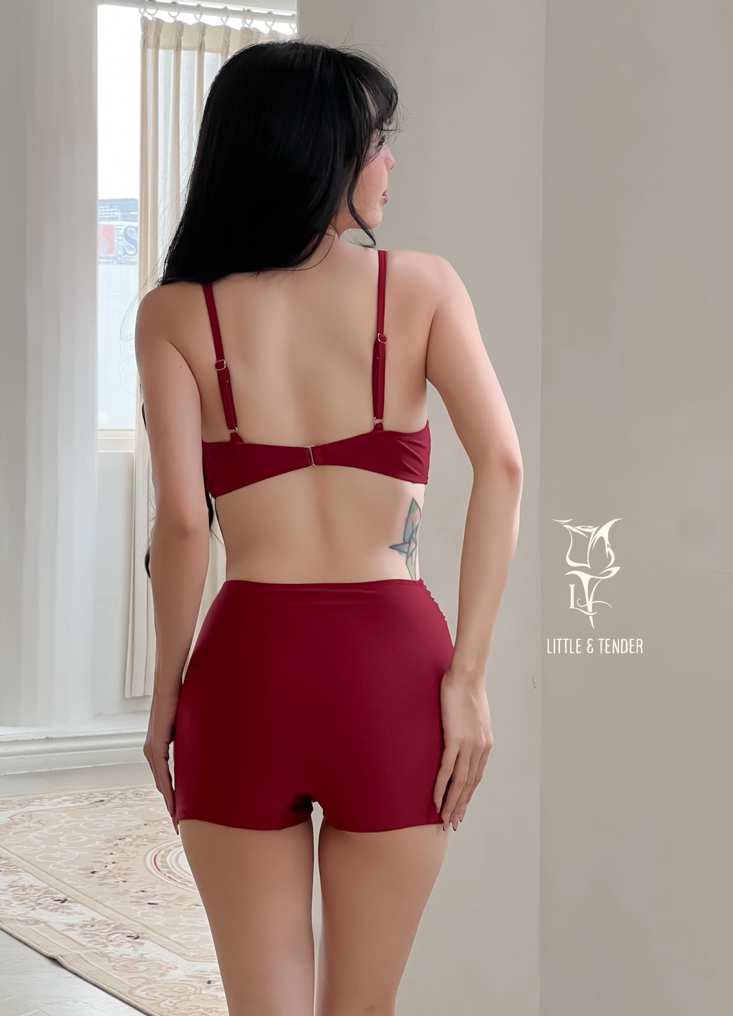 FLYNN SWIMSUIT - ÁO TẮM 2 MẢNH CÓ GỌNG HỌA TIẾT