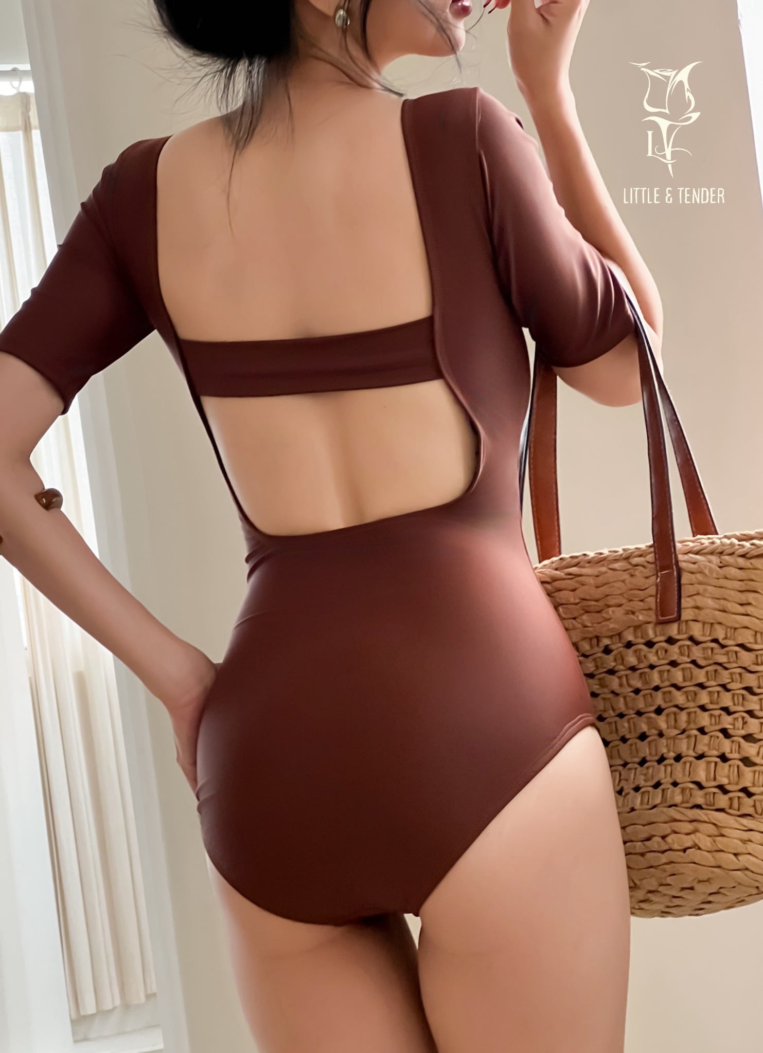 LITA SWIMSUIT - ÁO TẮM 1 MẢNH KÍN ĐÁO TAY LỞ