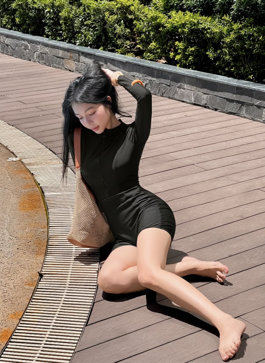 MAISON SWIMSUIT - ĐỒ BƠI 1 MẢNH LIỀN THÂN KÍN ĐÁO DÀI TAY