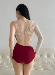 Butterfly Swimsuit - Áo Tắm 1 Mảnh Tay Dài lưng Cutout