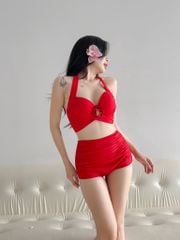 LOTUS SWIMSUIT - Áo Tắm 2 Mảnh Gọng Hoa Sen