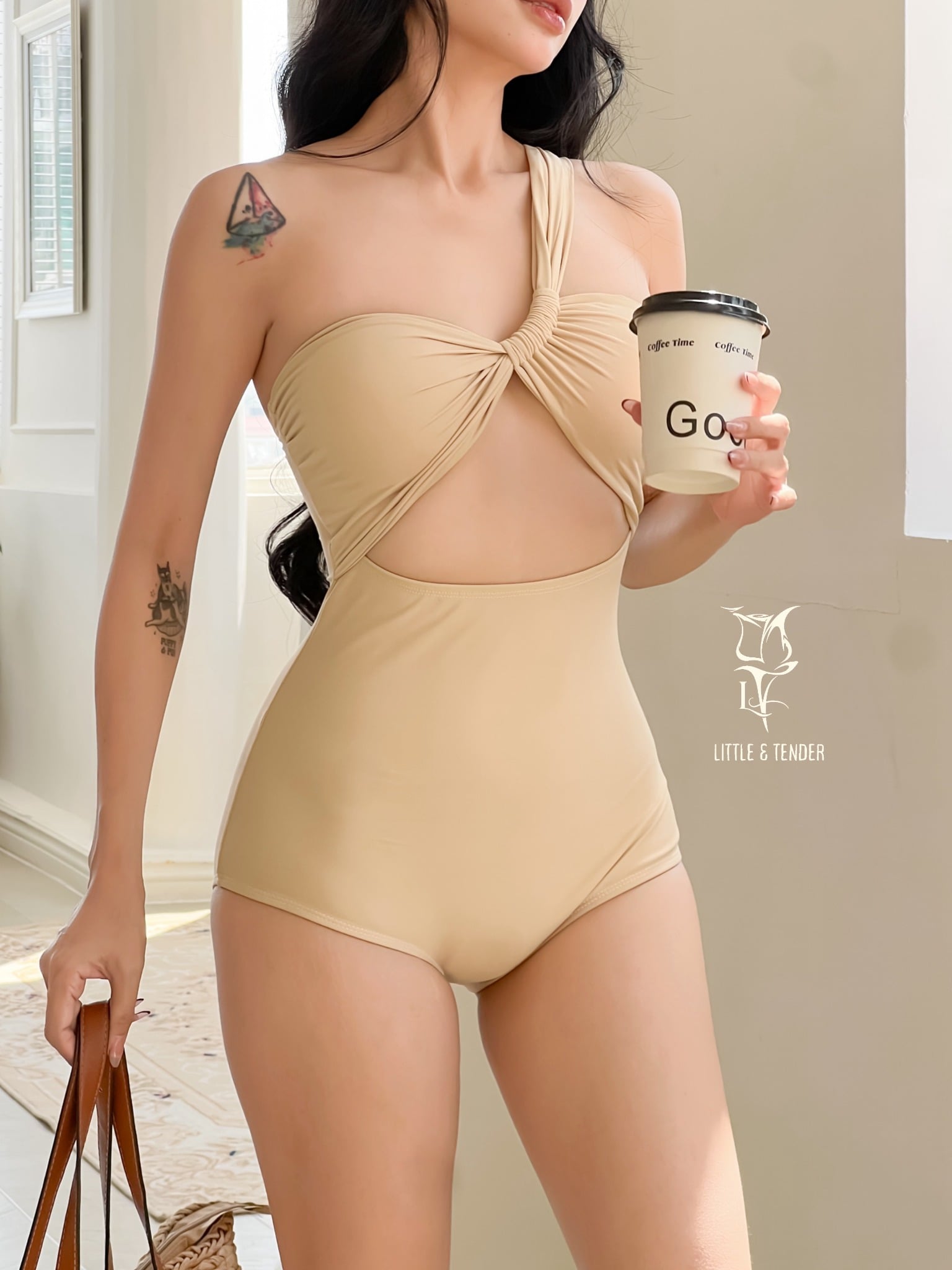 Athena Swimsuit - Áo Tắm 1 Mảnh Chéo Vai