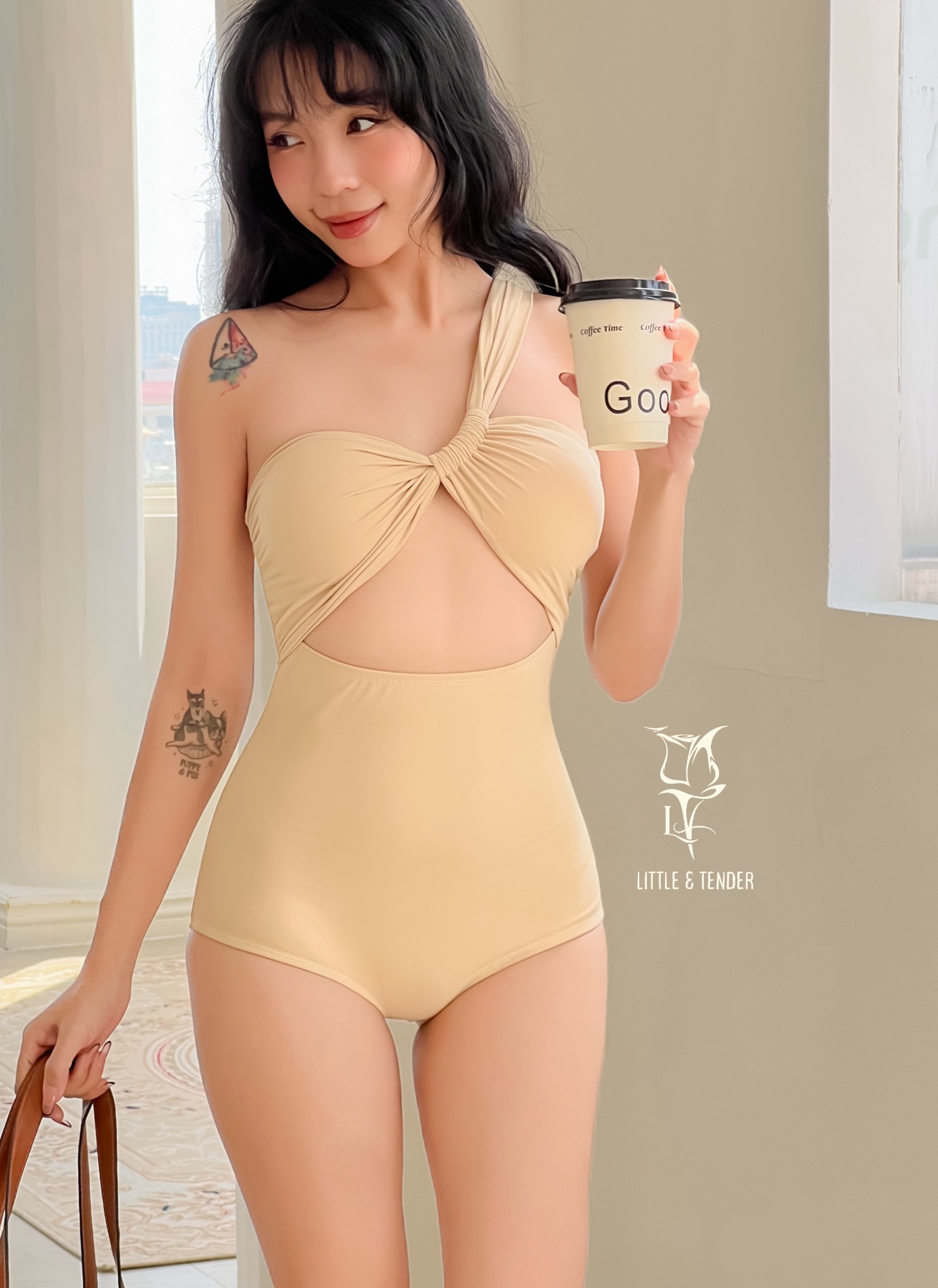 Athena Swimsuit - Áo Tắm 1 Mảnh Chéo Vai