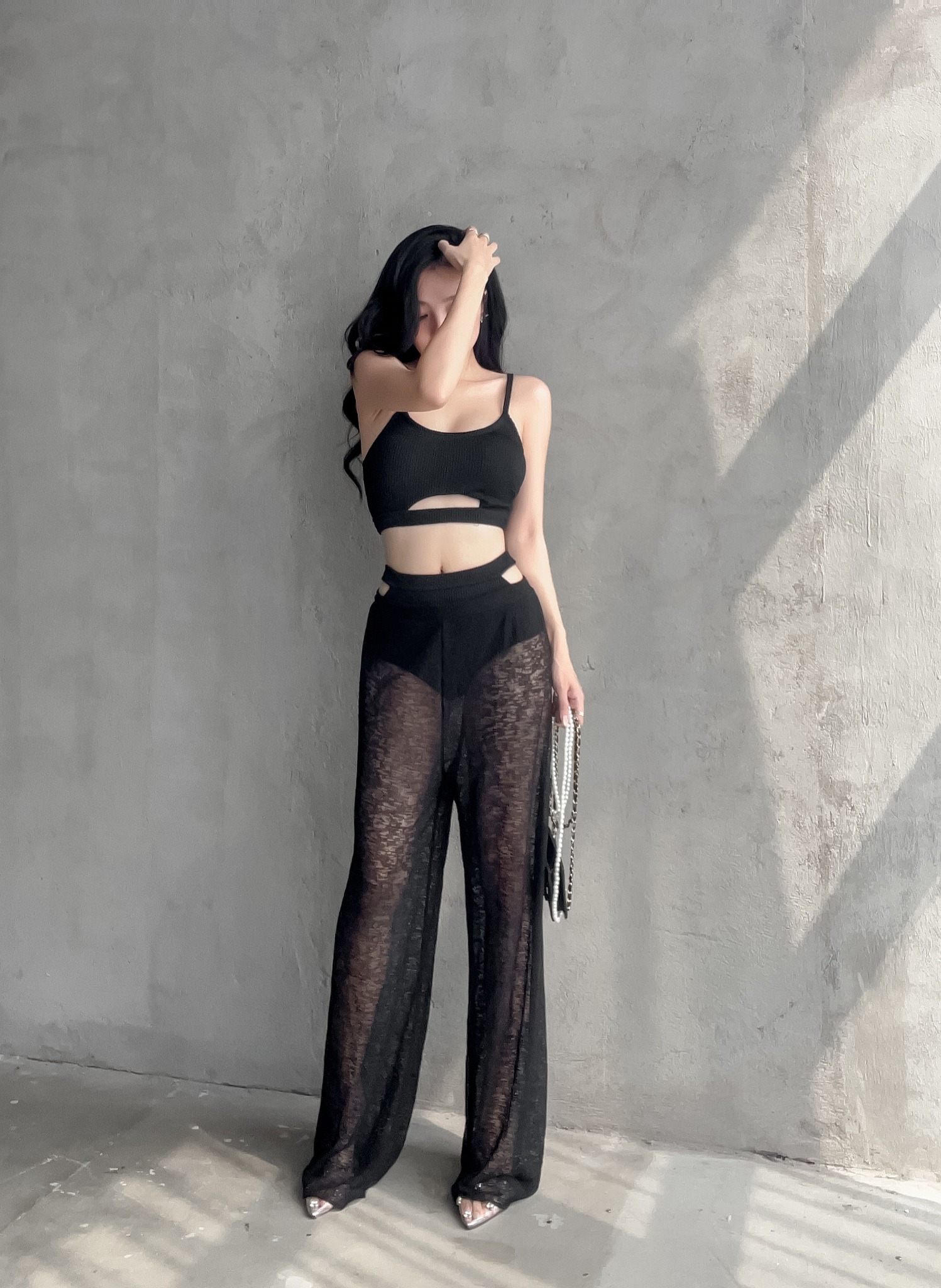 KAORI SWIMSUIT SALE - SET 3 MÓN KÈM QUẦN LƯỚI KÍN ĐÁO