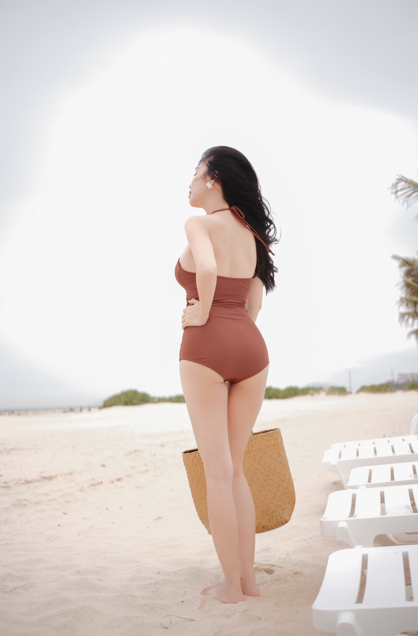 Rowena Swimsuit - Áo Tắm 1 Mảnh Đính 3 Hoa (SALE)