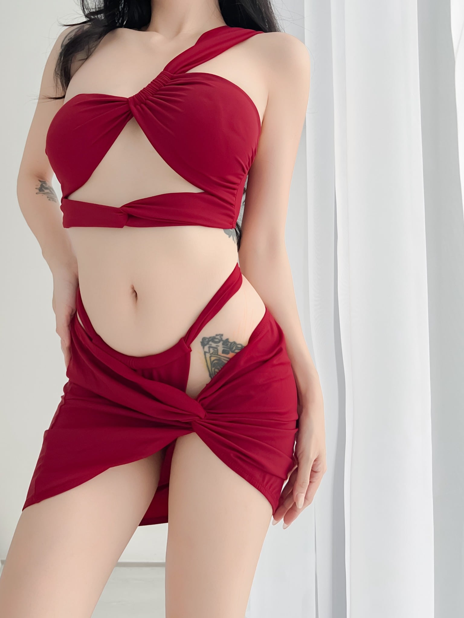 KAZEA SWIMSUIT SALE - Set 3 món bikini kèm váy sexy