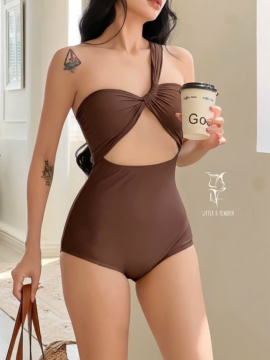Athena Swimsuit - Áo Tắm 1 Mảnh Chéo Vai