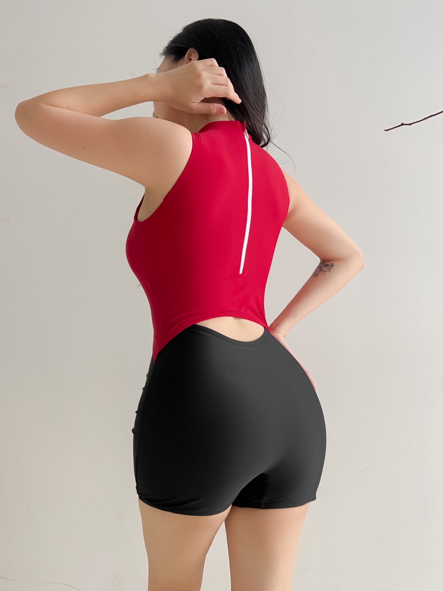 PHOEBE SWIMSUIT - Áo tắm 1 mảnh dáng ba lỗ phối màu