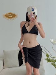 AMITA SWIMSUIT - Set 3 Món Vải Xốp Với 4 Tone Màu Trẻ Trung (SALE)
